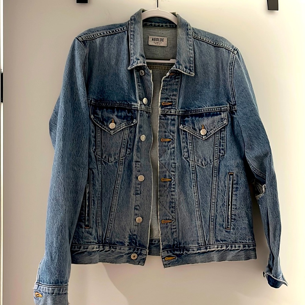 Agolde Blue Jean Jacket